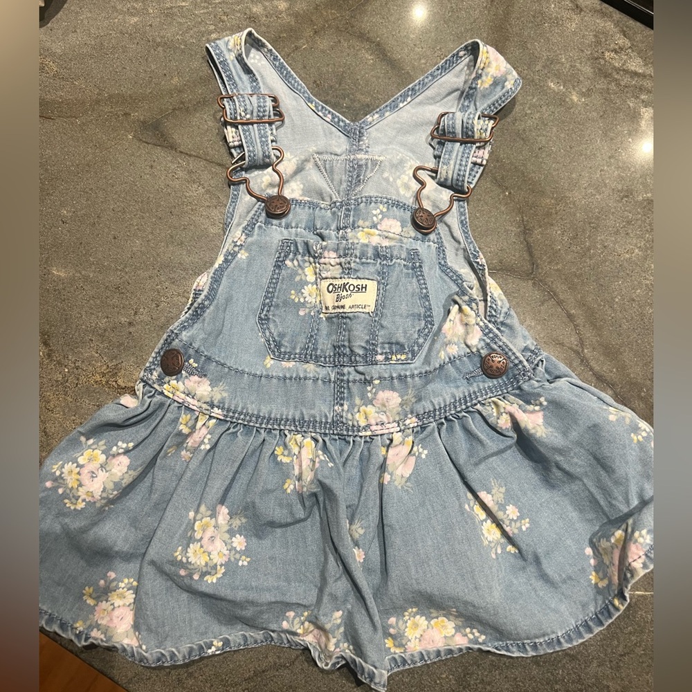 Floral overall dress Oshkosh